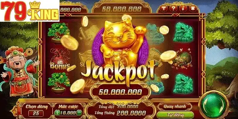 Nổ hũ là game slot có thưởng lớn khi quay trúng jackpot – trải nghiệm tại 79King cực kỳ hấp dẫn và dễ chơi